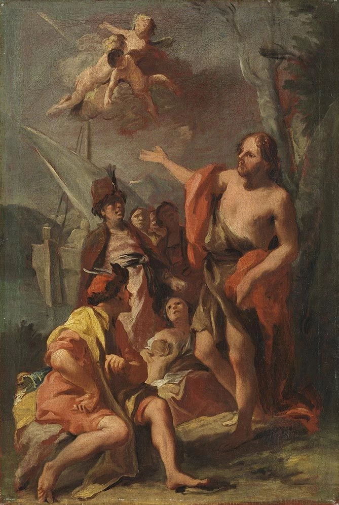 Predica del Battista - Bavarian State Painting Collections